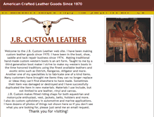 Tablet Screenshot of leatherfabrication.com